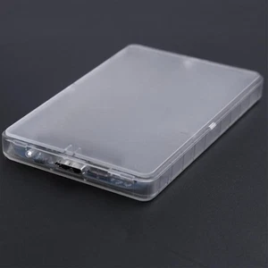 1 Stück USB 3.0 Micro Externes Festplattengehäuse Transparentes externes - Afbeelding 1 van 11