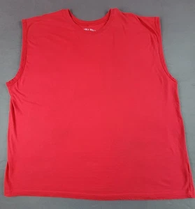 Beverly Hills Polo Club Men's 3XL Red Sleeveless T-shirt - Picture 1 of 8