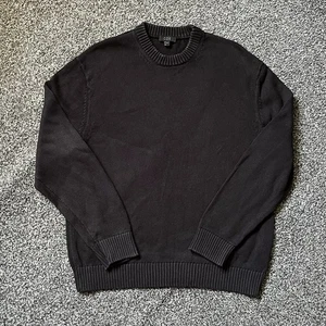COS Men's Chunky Knit Jumper Size S Black Pullover Long Sleeve Cotton - Picture 1 of 7