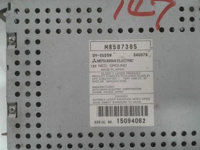 Audio Equipment Radio ES Am-fm-cd Fits 02-07 LANCER 586861 - Image 1 of 4