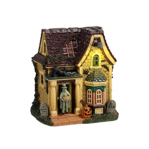 Lemax Spooky Town Halloween Village Gentleman Ghouls golosinas con gato aterrador 44358 - Imagen 1 de 4