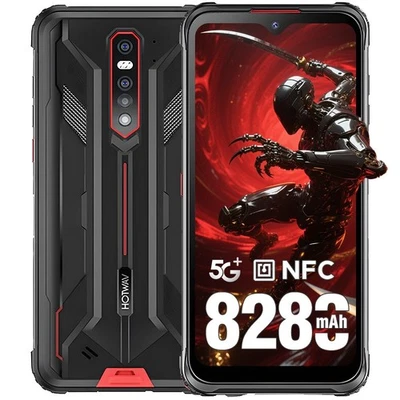 HOTWAV Cyber 7 5G Outdoor Smartphone 8GB+128GB 6,3 Zoll Handy Ohne Vertrag / GPS - Bild 1 von 4