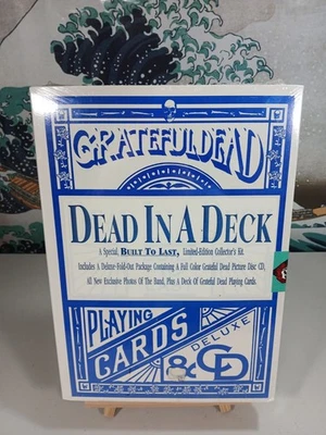 Grateful Dead Dead In A Deck Playing Card Picture Disc CD Built To Last Box Set - Image 1 of 4