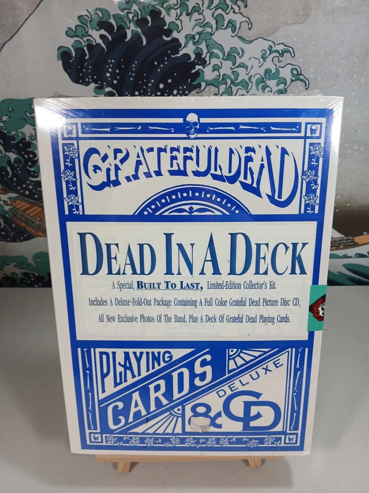 Grateful Dead "dead in a Deck" Built to Last Deluxe CD and Playing Cards