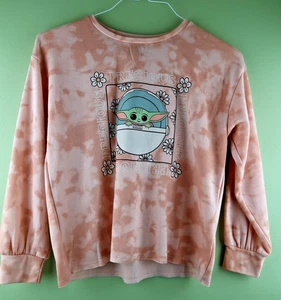 Star Wars: The Mandalorian Girls Sweatshirt - Cherry Blossom Size XXL - Picture 1 of 4