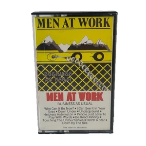 Men At Work Business As Usual Kassette 1982 Columbia FCT 37978 Near Mint 1220 - Bild 1 von 5