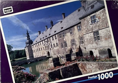 Lembeck Castle Westphalia Germany Puzzle 1000-Piece Prestige Collection Rose Art - Image 1 of 4