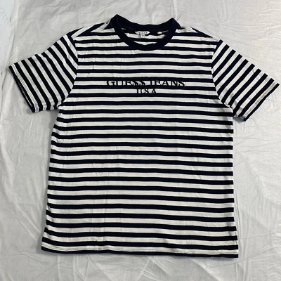 Guess ASAP Rocky Tee Navy Men’s Large Guess Originals T-Shirt - Image 1 of 4