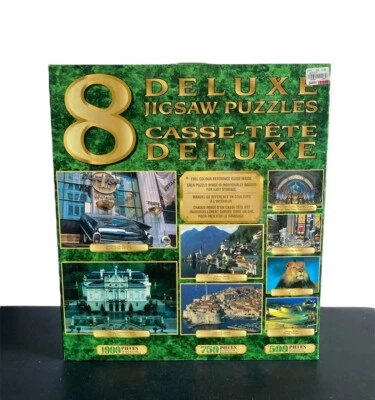 The Canadian Group 8 Deluxe Jigsaw Puzzles - 5500 Pieces Total - Image 1 of 4