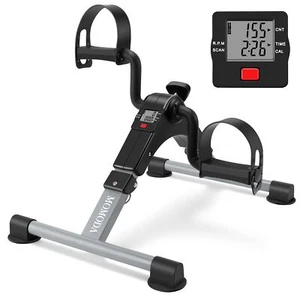 Pedal Exerciser Desk Exercise Bike Leg and Arm Recovery Bike with LCD Monitor... - Picture 1 of 9