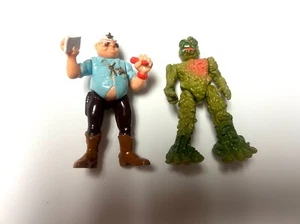 Socket Poppers 2 Figuren lose Konvolut Sumpfmonster und Sheriff - Bild 1 von 2
