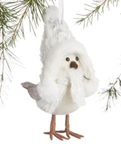 Glam Bird Ornament Wool & Fabric World Market - Picture 1 of 1