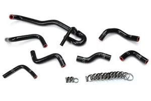 Kit de manguera de calentador de silicona HPS negro de 3 capas refrigerante repuesto OEM, 57-2190-BLK - Imagen 1 de 4