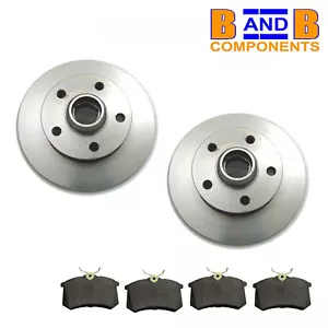 BRAKE DISCS & PADS VW GOLF VENTO MK3 GTI VR6 REAR C230 - Picture 1 of 7