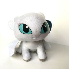 How To Train Your Dragon: The Hidden World Light Fury White Plush Toy Shiny 8 “