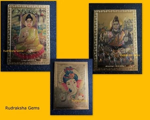 BUDDHA BUDHA SHIVA SHIV GANESHA MEDITATION YOGI FRIDGE MAGNETS INDIA SOUVENIR - Picture 1 of 4