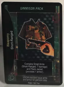 Colonial Marine GARRISON PACK Premiere AVP Aliens vs Predator CCG - Picture 1 of 2