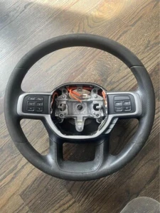 2019 2020 2021 2022 RAM 2500 3500 STEERING WHEEL WITH RADIO CONTROLS - Picture 1 of 5