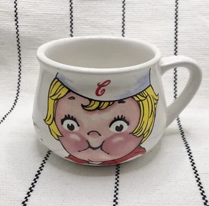 Vintage 1998 Campbell Suppe SAMMLERSTÜCK Becher Tasse Schüssel Houston Puppe Gesicht - Bild 1 von 7