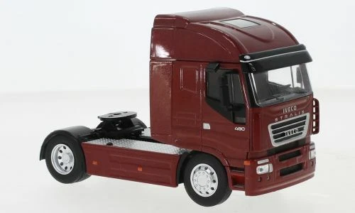 IXO MODEL TRUCKS IVECO STRALIS 4X2 UNIT METALLIC RED 2012 1-43 SCALE TR086 - Image 1 of 1