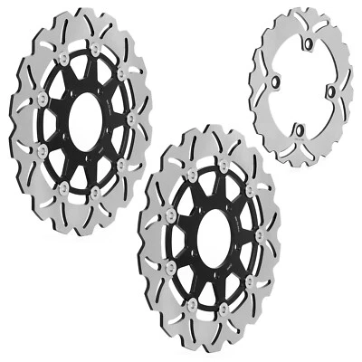 Rotores de freno delanteros traseros para Kawasaki ZX-10R 2008-2015 ZX-6R NINJA 636 2013-2024 Foto 1 de 4