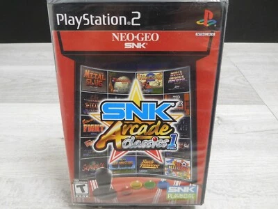 NEW SEALED SNK Arcade Classics Vol. 1 PlayStation 2 PS2 2008 Video Game - Image 1 of 4