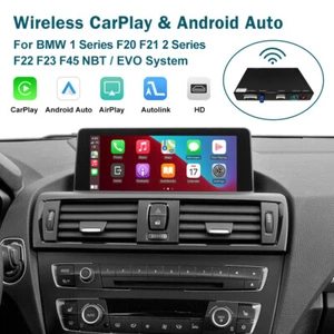UP Wireless CarPlay Andriod Auto Retrofit Kit For BMW 1 2 Series F20 F21 F22 F23 - Picture 1 of 12