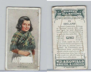 W62-441 Wills, Children of all Nations, 1925, #21 Ireland - Picture 1 of 1