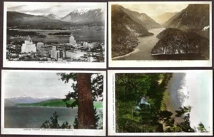 Vancouver BC Canada (4) RPPC 1930s Postcards Pub. by Gowen - Picture 1 of 2