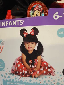 Baby Girl Disney Minnie Mouse Halloween Costume Size 6-12 Months - Picture 1 of 2