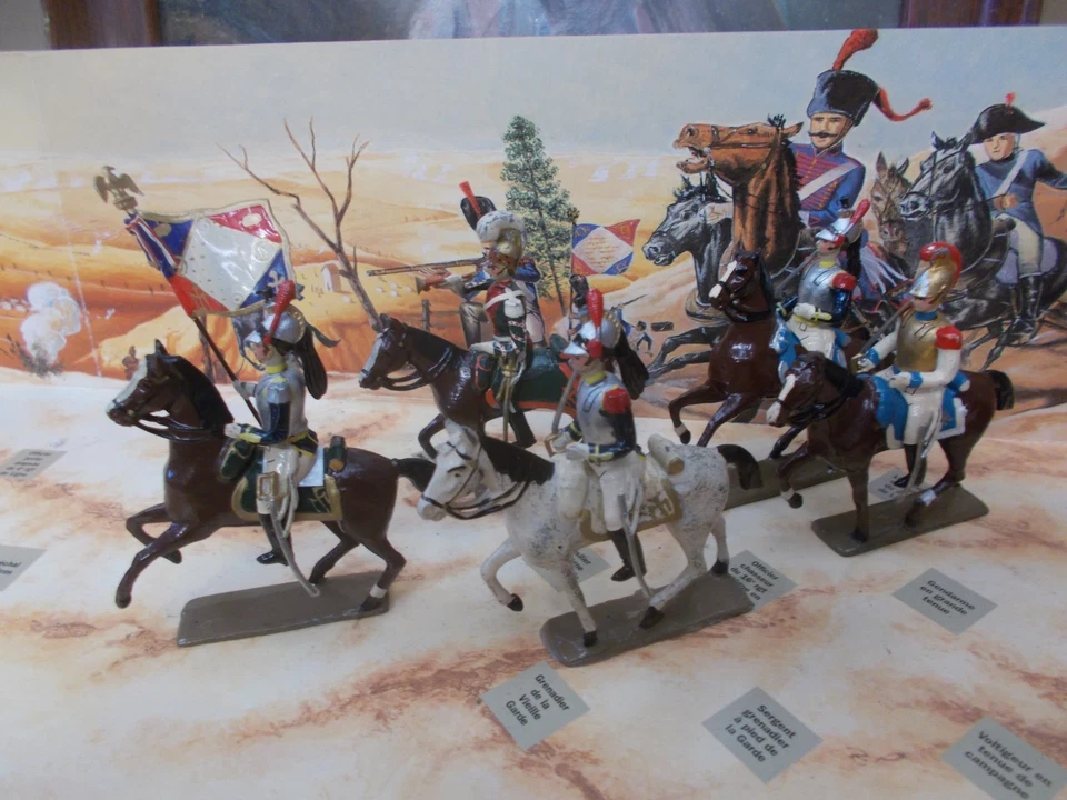 CBG MIGNOT -  LOT 5 CAVALIERS  FRANCAIS 1er EMPIRE  CUIRASSIERS - Photo 1/4