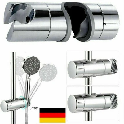 Universal Duschkopf Schieber Gleiter Halter Stangengleiter Duschstange 18 - A5I1 - Bild 1 von 4