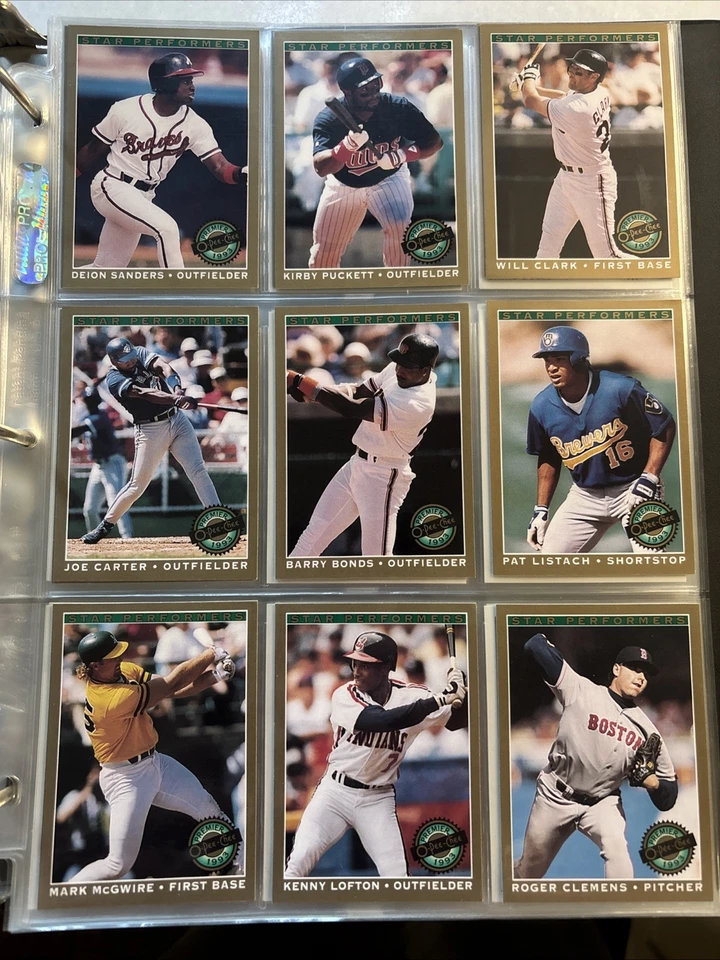 1993 O-Pee-Chee Premier Baseball Complete Set 1-132 & Star Performers Set 1-22 - Image 1 of 4