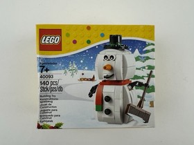 LEGO 40093 Seasonal: Snowman NEW! SEALED! [Box crunched on one side]