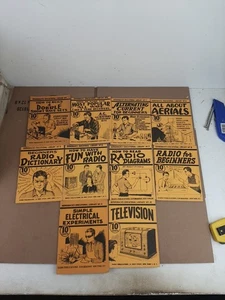 Rare 1938 Hugo GERNSBACK EDUCATIONAL LIBRARY 10 vol RADIO Short Wave Television - Picture 1 of 6