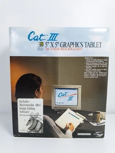 Tablette graphique vintage ACECAD ACECAT II 5′‗5′′ - Double compatibilité - Photo 1/8