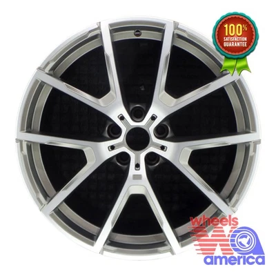 Wheel Rim BMW 840ci 840i 840iX 850i M850i xDrive 20 8072024 Rear Gray OE 86428 - Image 1 of 4