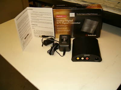 RadioShack 15-1242 Analog/Digital A/V Signal Converter Manufactured April 2001 - Image 1 of 2
