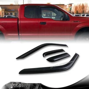 Visera para ventana de tinte de humo sombra para lluvia/ventilación solar para Ford F-150 2015-2018 súper cabina - Imagen 1 de 4