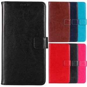 Luxury Flip Premium Leather Stand Phone Case Wallet Cover For Medion Life/Danew - Zdjęcie 1 z 33