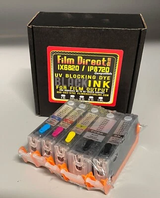 Canon ix6820 all black ink for film output. Printfab/ Accurip compatible - Image 1 of 2