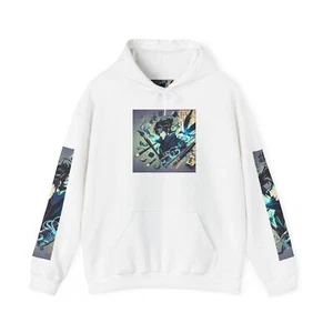 Anime-Inspired Graphic Sweatshirt, Cool Hoodie, Casual Streetwear, Perfect Gift, - Picture 1 of 9