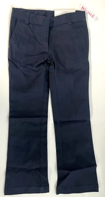 IZOD Slim Fit Shcoolwear Navy Pants Sz 6X/XS - Image 1 of 4