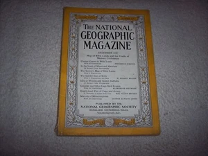 NATIONAL GEOGRAPHIC MAGAZINE--DECEMBER 1938 #80 - Imagen 1 de 4