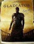 #SoutienUkraine Gladiator mini poster signe par Ridley Scott