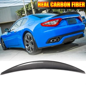 Alerón trasero de carbono real para Maserati GranTurismo cupé 2008-2010 - Imagen 1 de 17