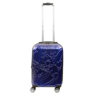 DISNEY 22in STITCH Blue Textured Hardcase Expandable Carry-on Spinner  - Image 1 of 4