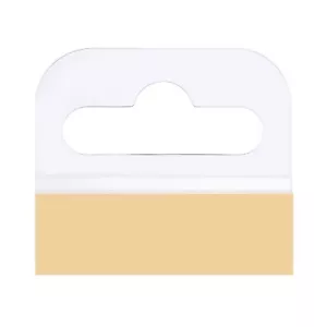 300 Pieces Clear Plastic Euro Slot Hangers Self Adhesive Hang Display Tabs Hooks - Picture 1 of 2