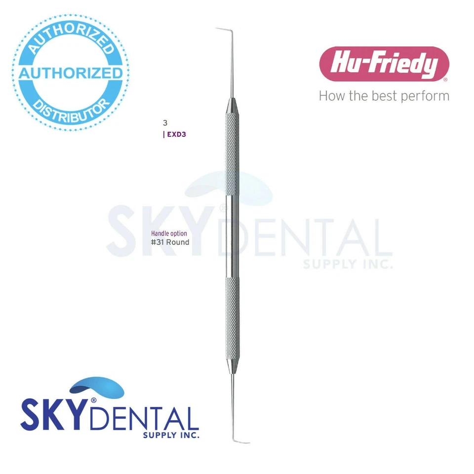 Hu-Friedy Pigtail Explorer  #3- EXD3 - Image 1 of 1