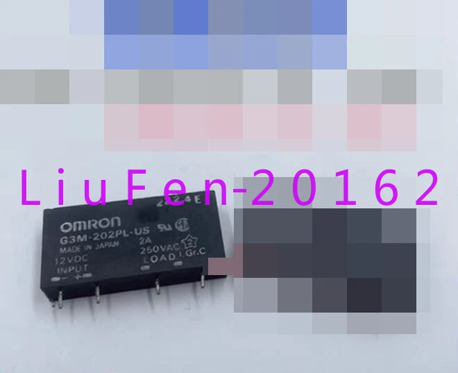 Relé G3M-202PL-US 12VDC usado 2 piezas Foto 1 de 1